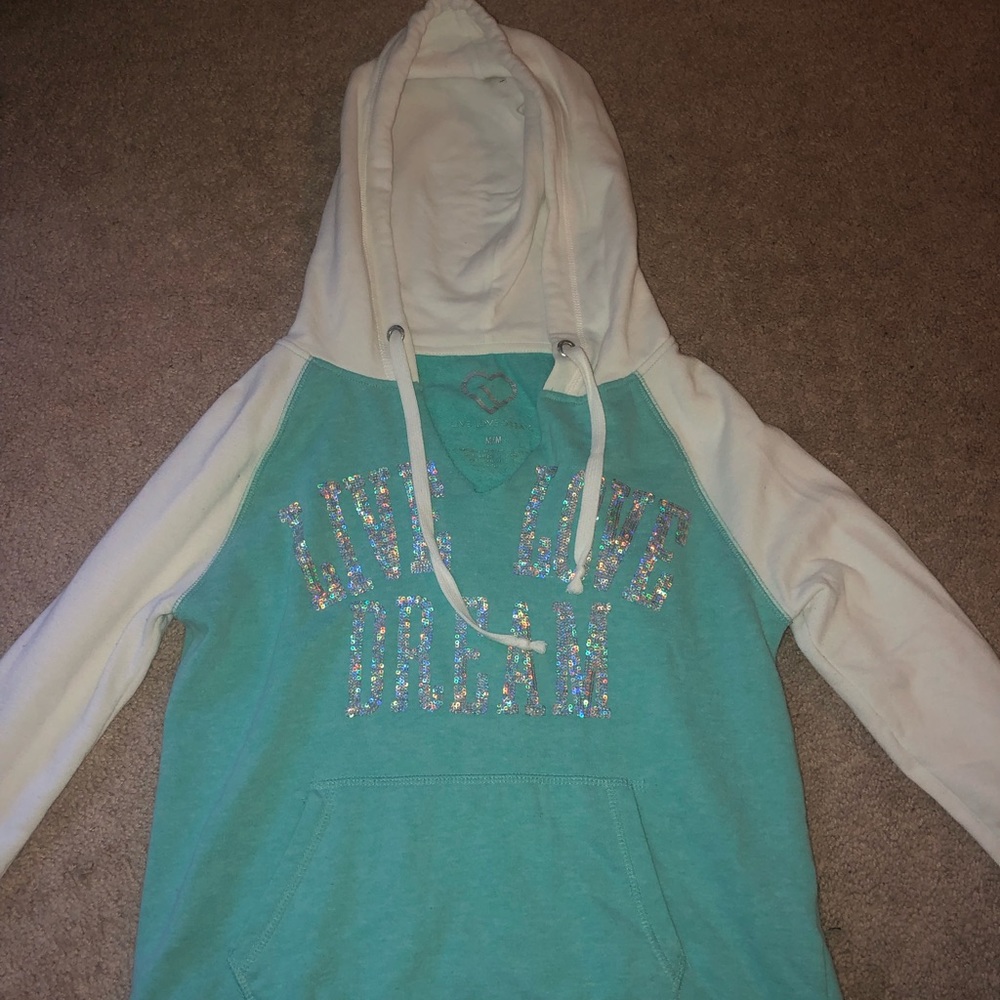 V cut hoodie/sweater